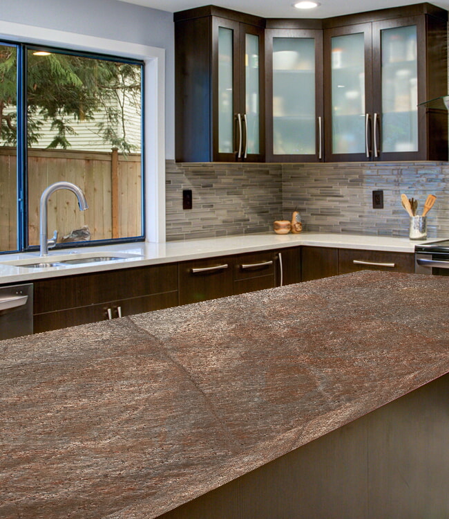 Столешницы для кухни Copper из натурального камня Samplestone на заказ